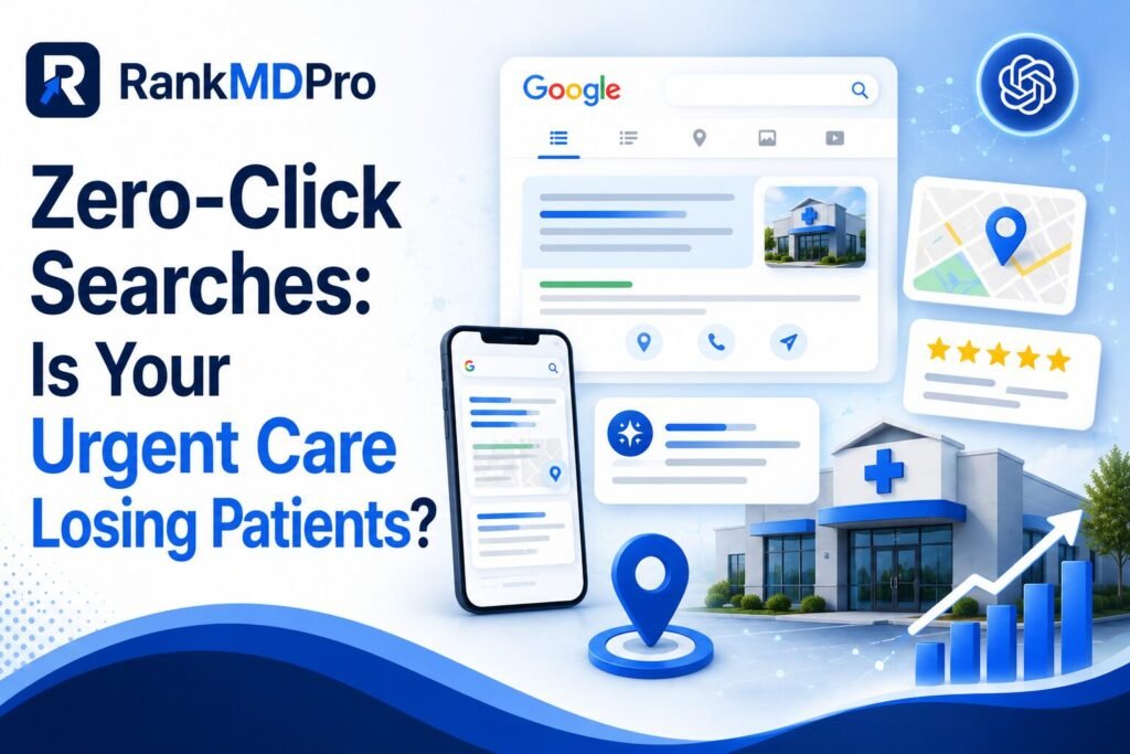 Zero-Click Searches: Is Your Urgent Care Losing Patients? | RankMDPro