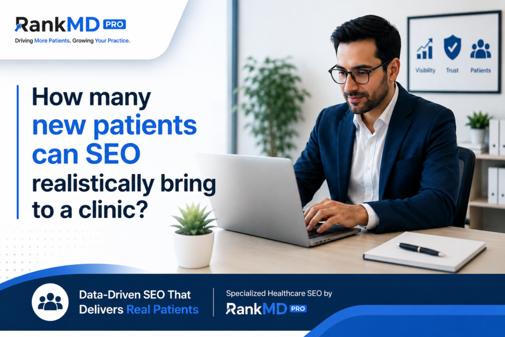 How many new patients can SEO realistically bring to a clinic?