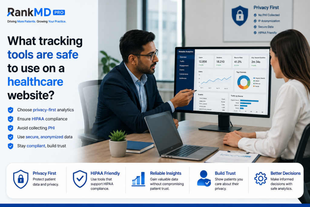 What Tracking Tools Are Safe to Use on a Healthcare Website?