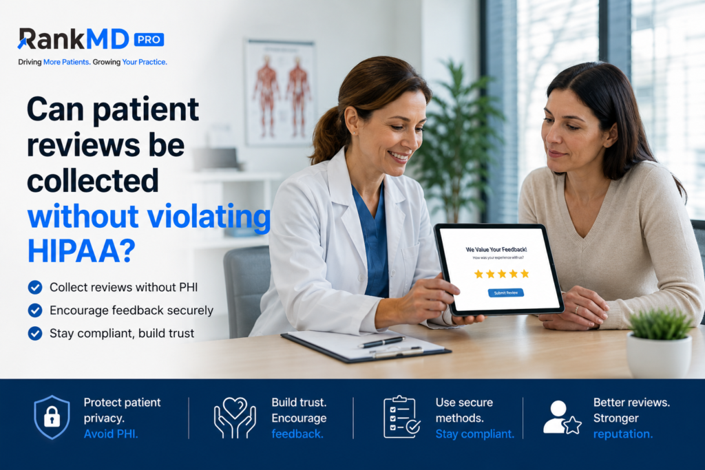 Can Patient Reviews Be Collected Without Violating HIPAA?