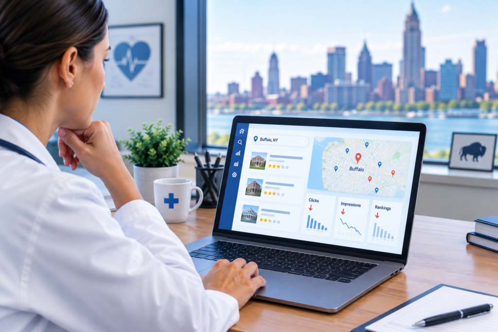 Healthcare SEO services for medical practices in Buffalo, New York