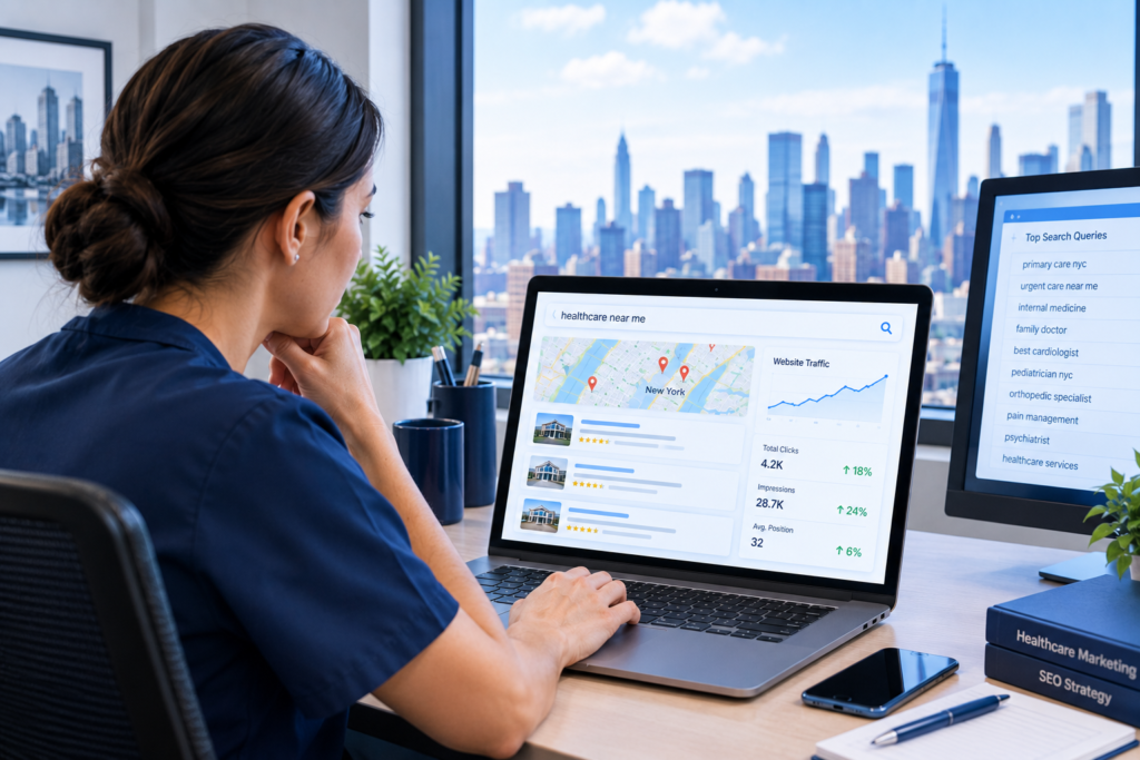 Healthcare SEO services for medical practices in Rochester, New York