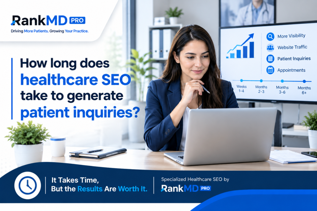 How Long Does Healthcare SEO Take to Generate Patient Inquiries?